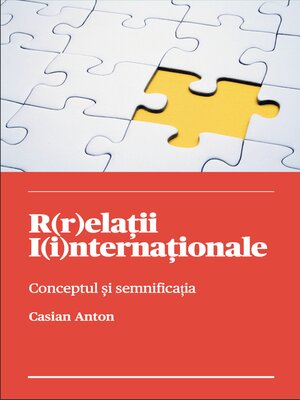 cover image of Conceptul şi semnificaţia R: r